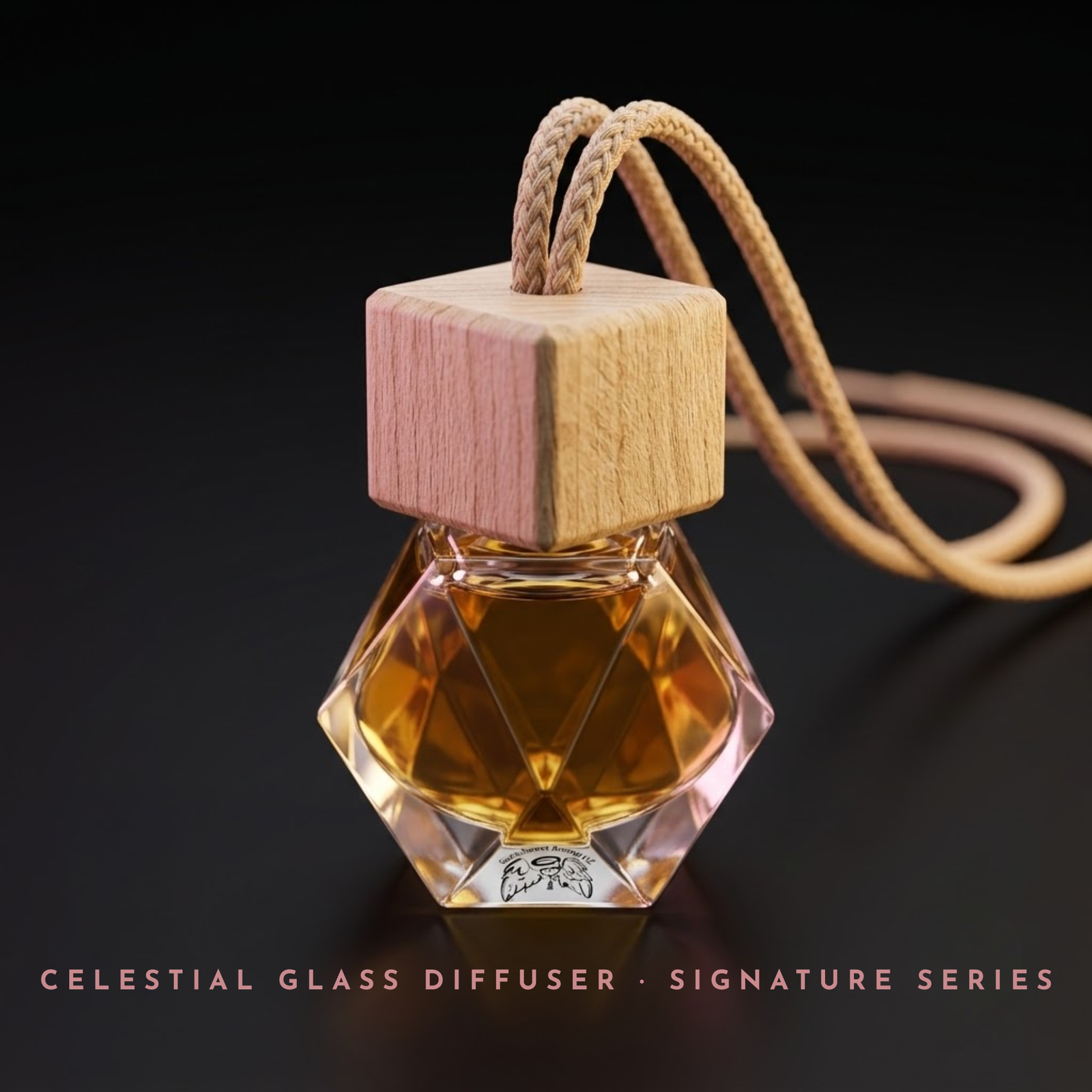 Celestial Glass Car Diffuser